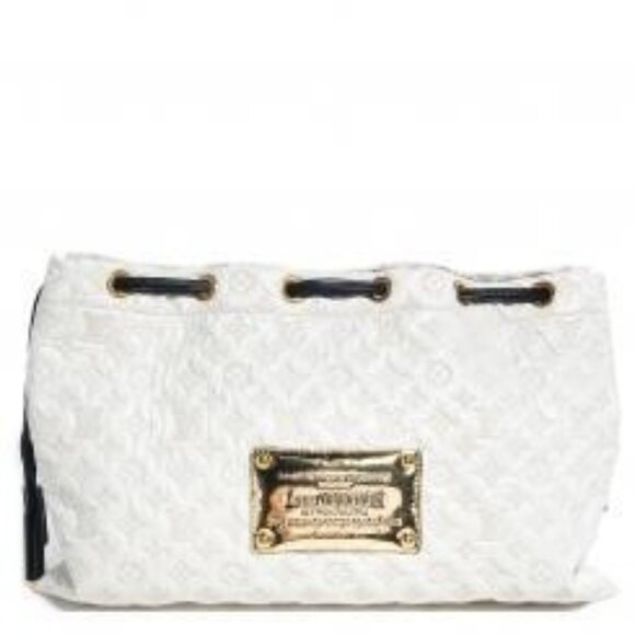 Louis Vuitton White Monogram Squishy Tote Bag - Picture 1 of 16